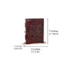 18 cm New Age Celtic Knot Leather Blank Book grimoire