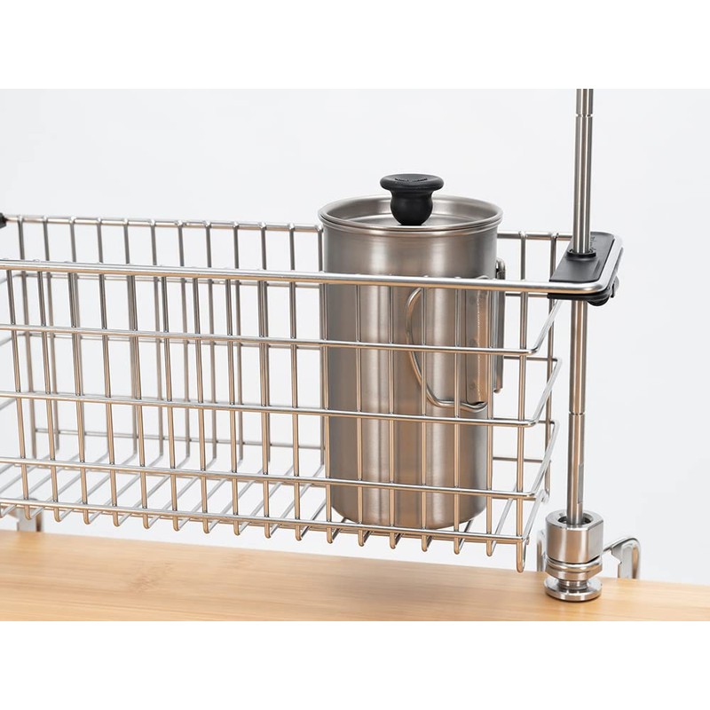 Snow Peak IGT Rack Mesh Tray Half Unit, Deep Type,