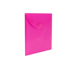 Smead Project Envelope, Snap Closure, Top Load, Letter Size, Pink, 10 per Box (89682)