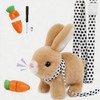 Easter Bunny Toy,Hopping Bunny Toy,Hopping Rabbit Plush Bunny Toy, Walks,