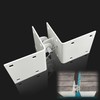 1Pair Male and Female Dock Corner Connector Hinge kits Stationary