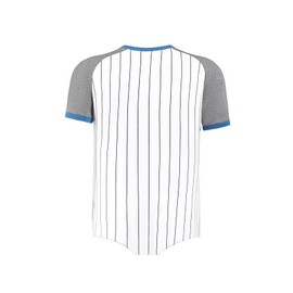 Landofgenie Mens Shapewear Short Sleeve Pajamas Romper Basic Onesie for Mens One Piece Bodysuit Black and White Stripes