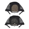 YTBYT Black 4X4 Inch U Part Swiss Lace Wig Cap
