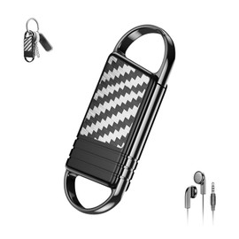 128GB (9800Hours) Voice Activated Recorder with Playback - Tallkcoder Dictaphone Digital Voice Recorder for Lectures Meetings, Tape Recording Device with AI Noise Reduction for Interviews Work & Class