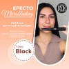 JYE Lapiz para Cejas Efecto Microblading Color Negro, Dibujo pelo
