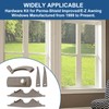 VIDABTE Hardware Packs for Andersen Perma-Shield Casement Windows, Classic E-Z