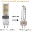 Edearkar 4-Pack 16W G12 LED Light Bulb (160W G12 Halogen