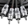 UTPF-25 - Memphis 25' Ultra Twisted Interconnect RCA Cable
