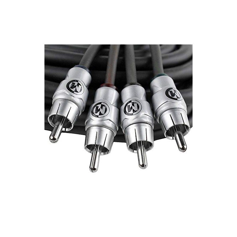 UTPF-25 - Memphis 25' Ultra Twisted Interconnect RCA Cable