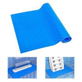 Peakloong 1 PCS 16X36In Pool Ladder Mat Non-Slip Texture-Ladder Pad for Above Ground Pools Liner and Stairs C