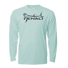 Denali Performance Men’s UPF 50+ ProtectUV Mega Solar Long Sleeve Teaser with Denali Tarpon Logo