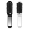Travel Hair Brush Folding Hair Brush with Mirror and Massage