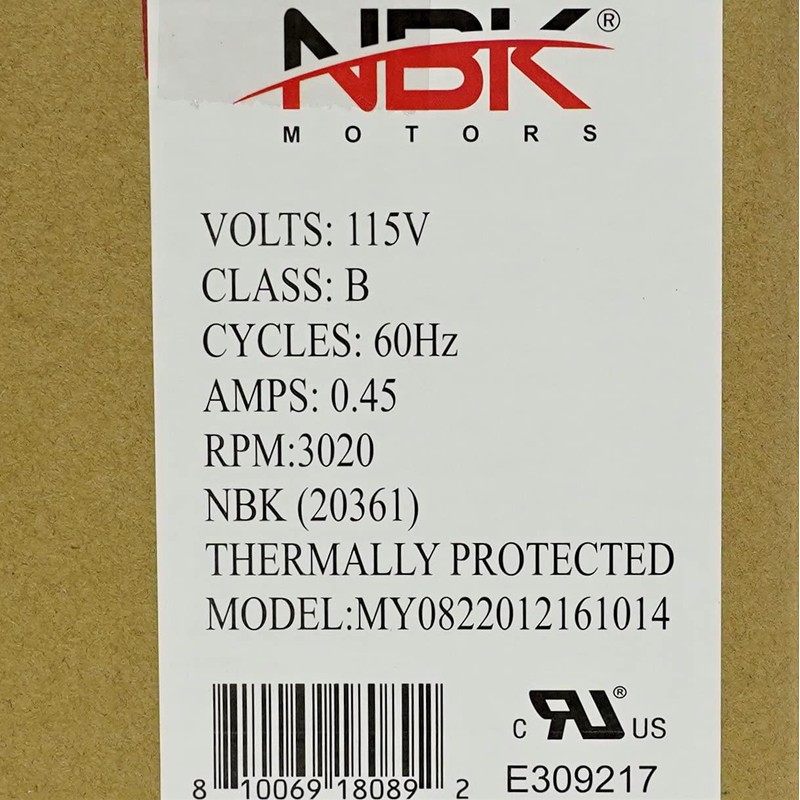 Blower Motor 115V