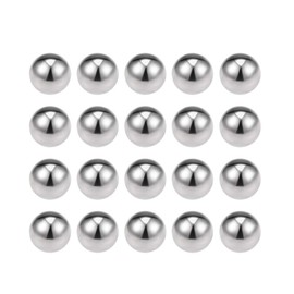 sourcing map 5/32-inch Bearing Balls 440C Stainless Steel G25 Precision Balls 100pcs