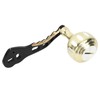 Fishing Reel Handle Aluminum Alloy Prevent Slip Ergonomic Replacement Baitcasting