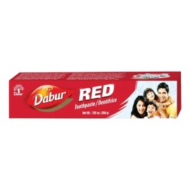 Dabur Pasta De Dientes Natural Roja Formula Ayurvedica Cli