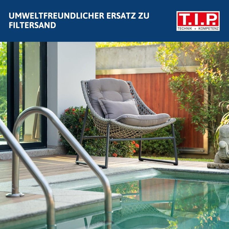 T.I.P. Pool Filter Balls 700 g (Replacement for Filter Sand/Glass,
