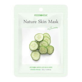 Foodaholic Nature Skin Cucumber Mask Pack / 푸드어홀릭 네이처스킨 오이 마스크팩