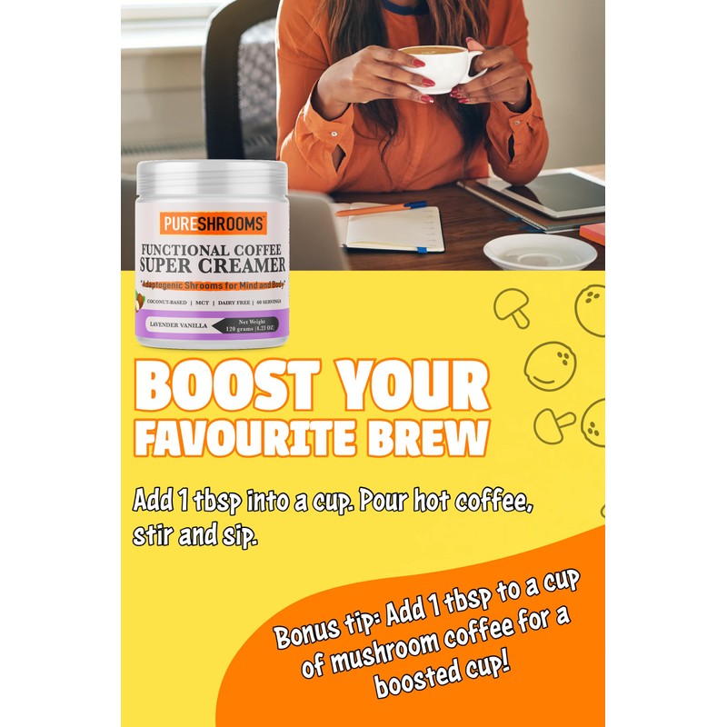 PureShrooms Original Creamer (Lavender Vanilla)