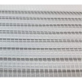 White Ø 5'' Round Steel Vent Cover with Insects Screen - Sidewall and Ceiling - Outside Dimensions: Ø 6.3''