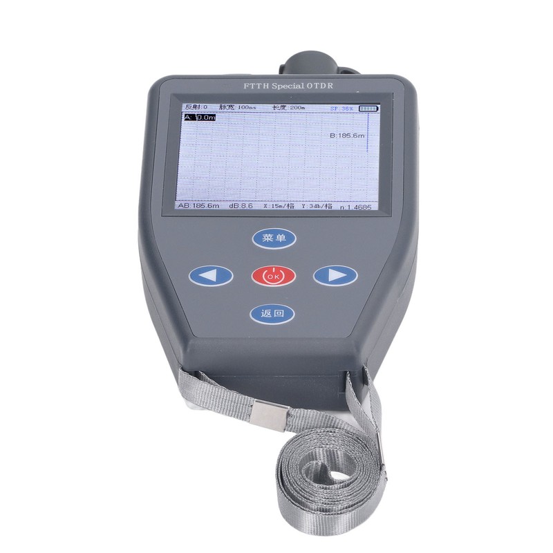 LCD OTDR Optical Time Domain Reflectometer Optical Power Meter Fiber