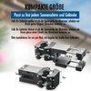 KD-TECH Stabiler Sonnenschirmhalter - Sonnenschirmständer für Balkon eckige Geländer -