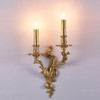 XYDikssn Rustic Brass Wall Sconce French Wall Light Fixture Retro