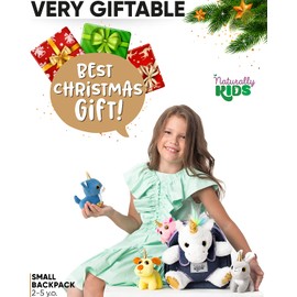 Unicorn Toys for Girls, Unicorn Backpack, Animal Toys for Toddlers 1-3 Gift Idea