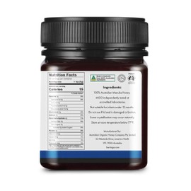 Berringa Australian Manuka Honey, MGO 550+ High Strength, 8.82 fl oz (250g), Raw & Unfiltered