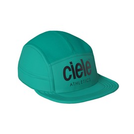 Ciele Athletics GOCap - Premium Washable Moisture Wicking Hat with Sun Protection, 5-Panel Knit Running Hat - LakeGreen
