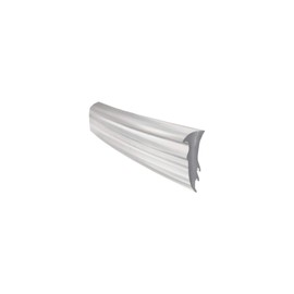 Gordon Glass® Clear 5/8" Wide Vinyl Glazing Spline for Sealing Framed Shower Doors - 18 ft Roll