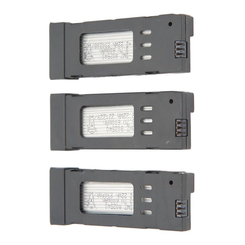 3pcs RC Plane Lithium Battery With 3 In 1 Charging