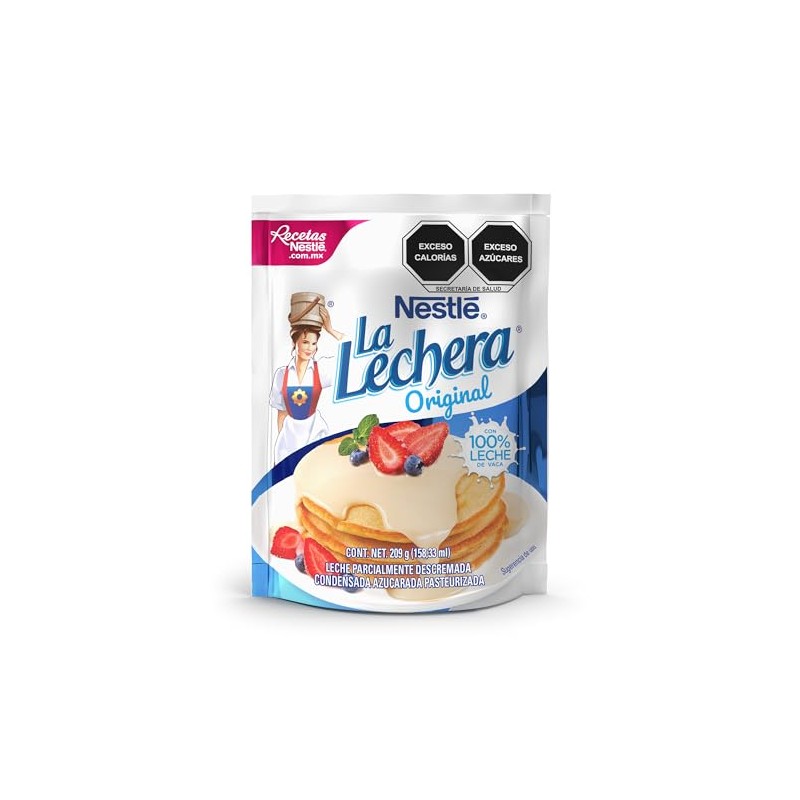 La Lechera La Lechera Doypack 209g, Original, 209 gramos