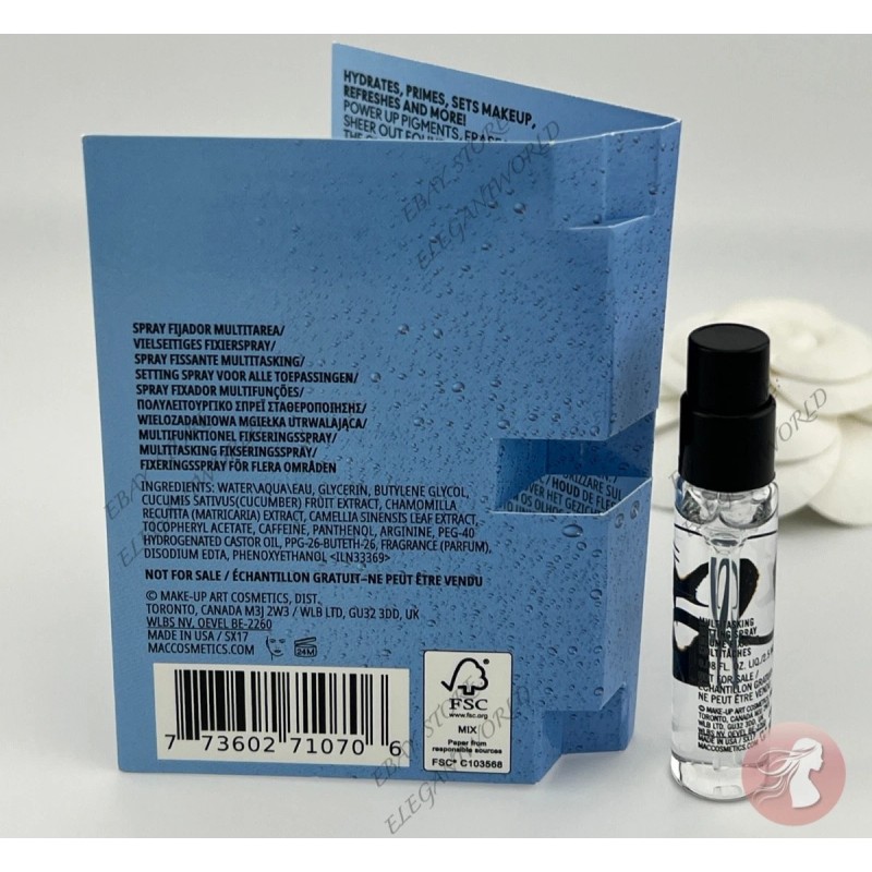 MAC Fix+ Multitasking Setting Spray .08 Fl Oz. Travel Size