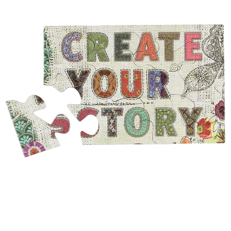 C.R. Gibson Gift Sentiment Puzzle, Create Your Story