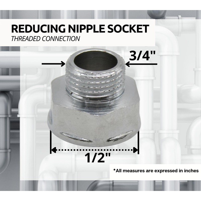 DOJA Barcelona Reducer female - male thread | adapter 3/4
