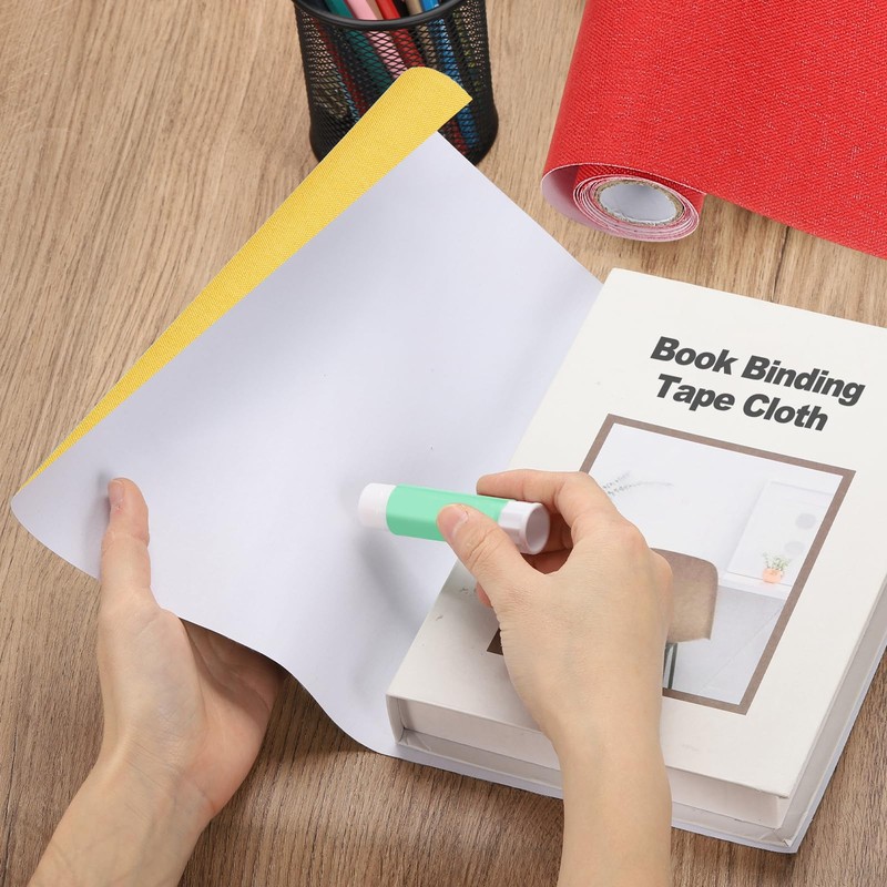 PATIKIL Book Binding Cloth, 51 x 11 Inches, Book Cloth,