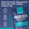 Magnesium Glycinate Capsules 2100mg with Vitamin B6 | High Strength