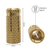 SKIR'CO (Pack of 10) Brass Drop in Anchor M14 x