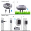 Outdoor Solar Power Waterproof Lights Imitation Stone Lamp Garden Lawn