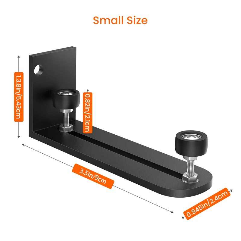 Homode Sliding Barn Door Floor Guide, Sliding Door Bottom Guides