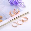 5 Pcs Silver Plated Toe Rings for Women Adjustable Band