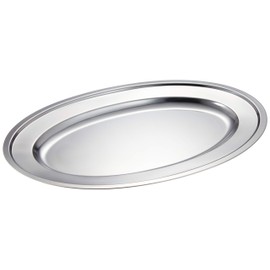 寿金属工業 18-0 並 小判皿 14インチ