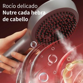 Cepillo Elctrico Para Masaje Del Cuerocabelludo Anticaida Gris Oscuro