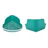 Small Animal Litter Box Fanshaped Rabbit Corner Toilet Box Potty