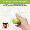 Clear Nursery Pots for Plants,30 Packs 4 inch Plastic Plant