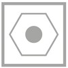 Hexagonal Graphite Pencil with Eraser - STABILO pencil 160 -