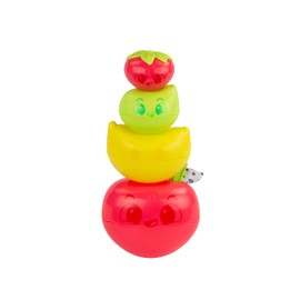 Lamaze Stack & Nest Fruit Pals - Sensory Baby Toys - Nesting and Stacking Play Food Toys - Sensory Toys for Boys and Girls Ages 12 Months and Up