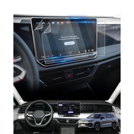 LFOTPP Pack of 2 Screen Protectors Compatible with VW Tayron SUV 2025 2026 12.9 Inch Discover Navigation GPS Touch Screen, Tayron SUV Nano PET 5H Anti-Scratch Protective Film Accessories