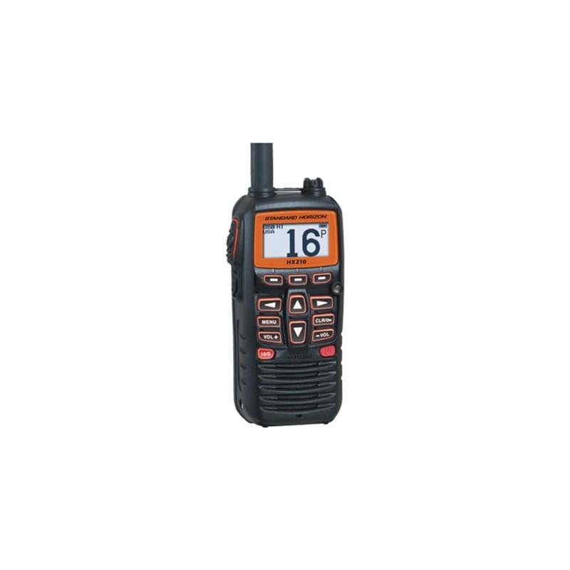 Standard Horizon HX210 Handheld VHF Radio,black